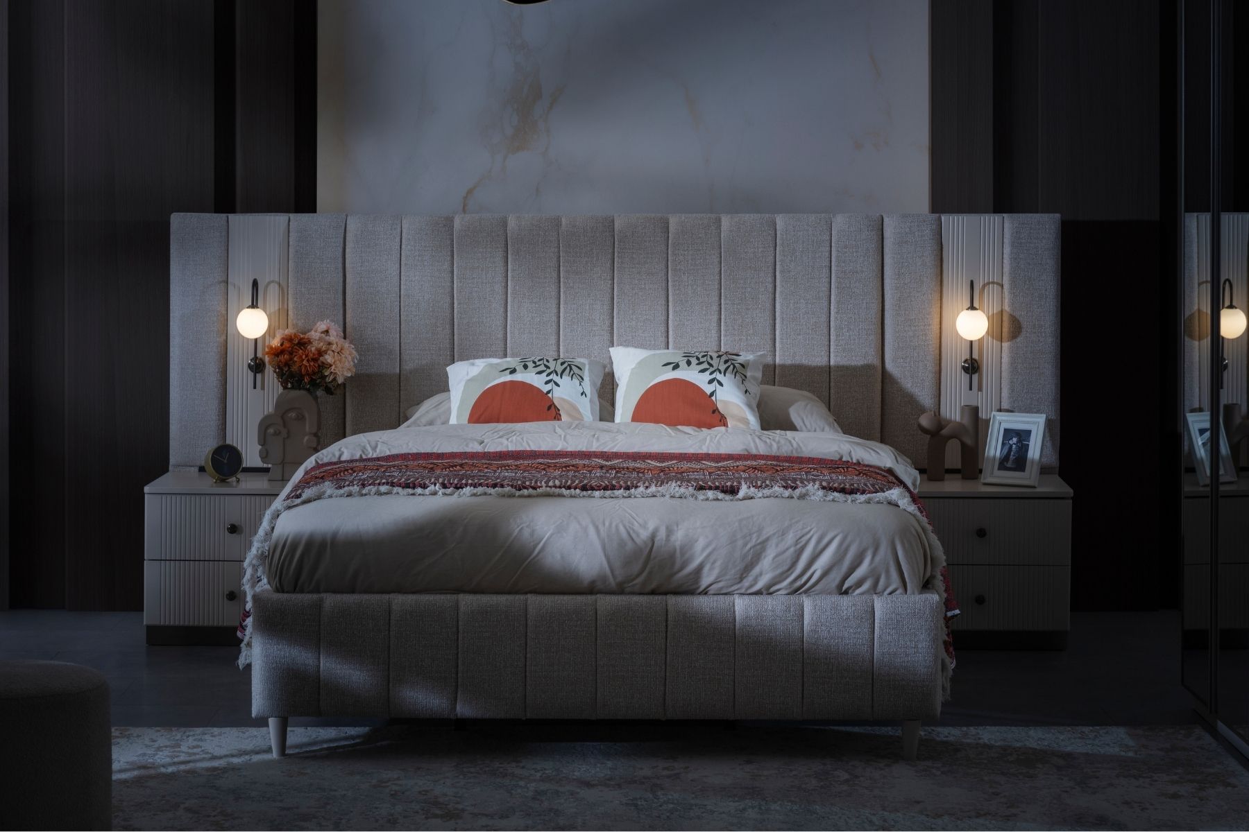 Efes Bazalı Karyola