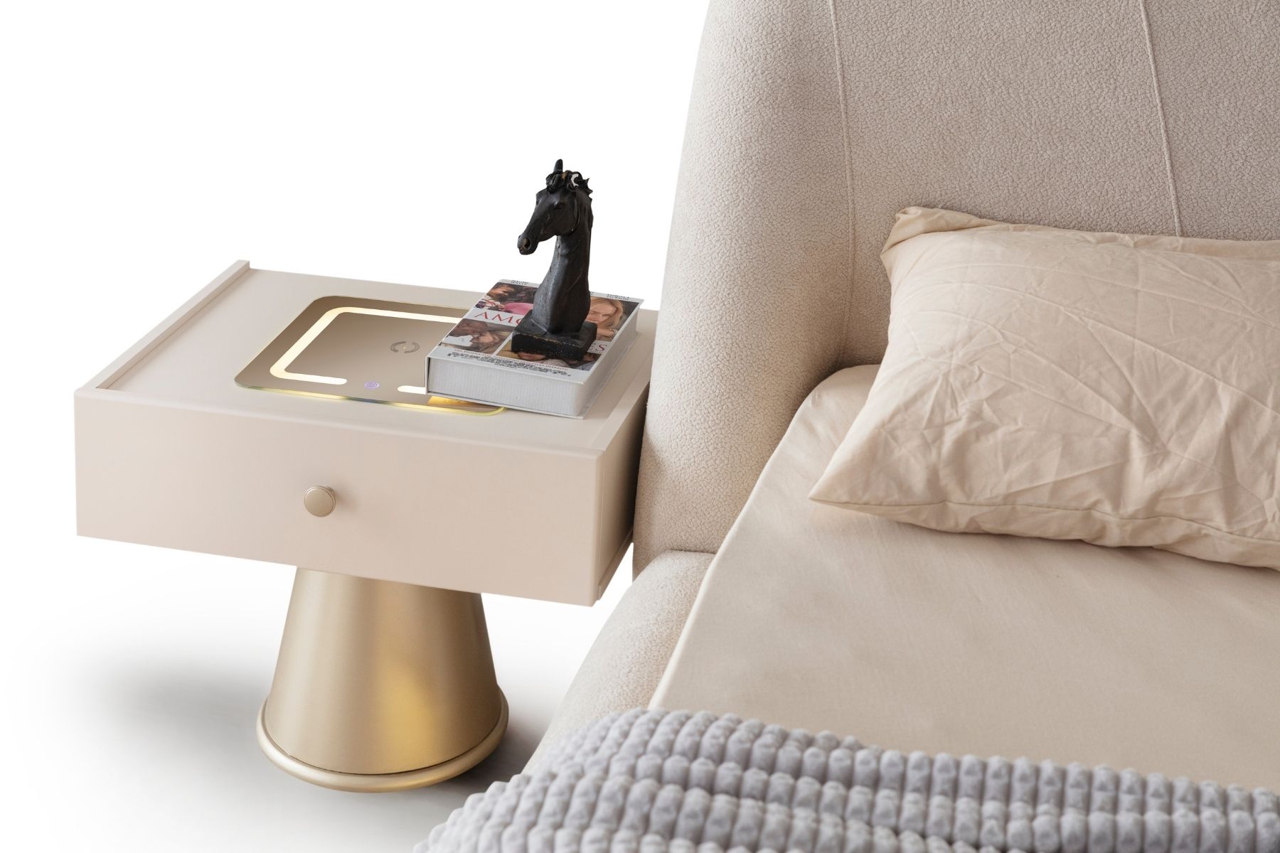 Duca Şarjlı Komodin