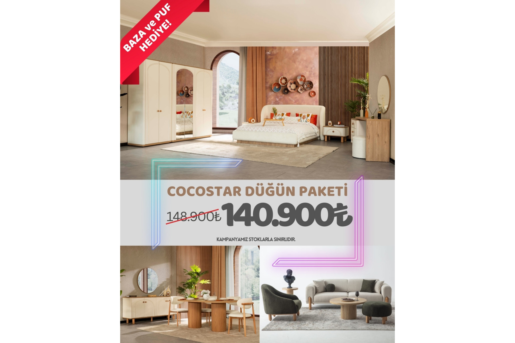 COCOSTAR DÜĞÜN PAKETİ