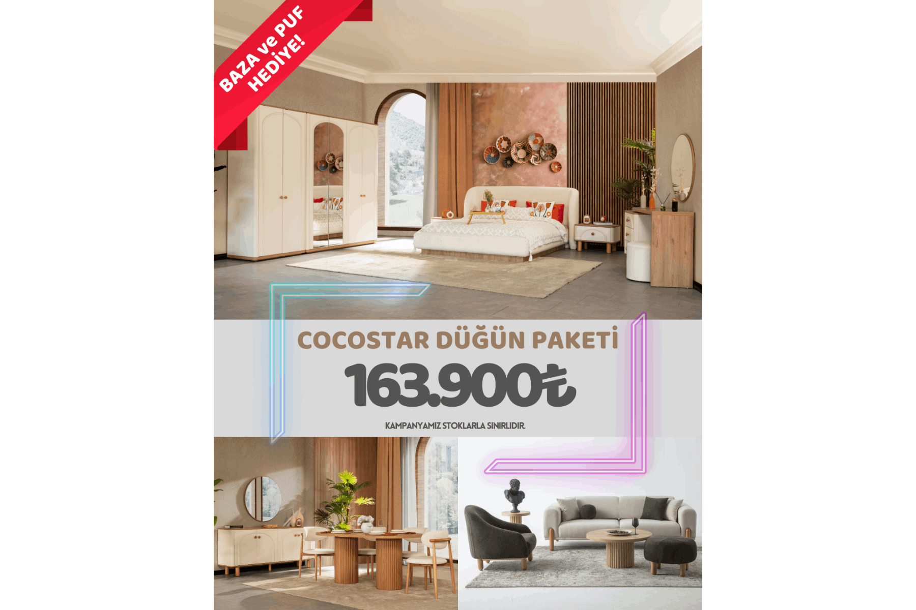 COCOSTAR DÜĞÜN PAKETİ