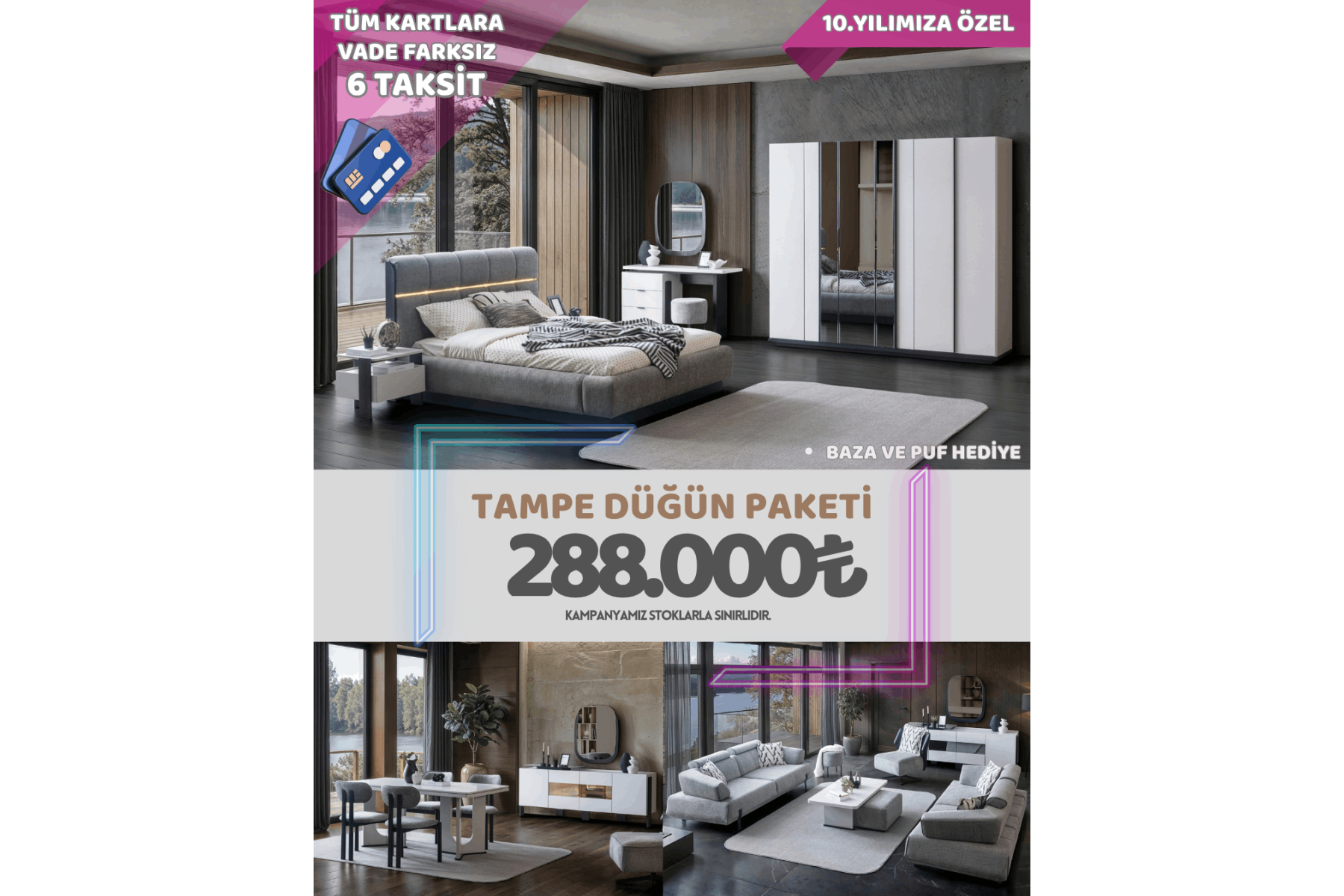 TAMPE DÜĞÜN PAKETİ