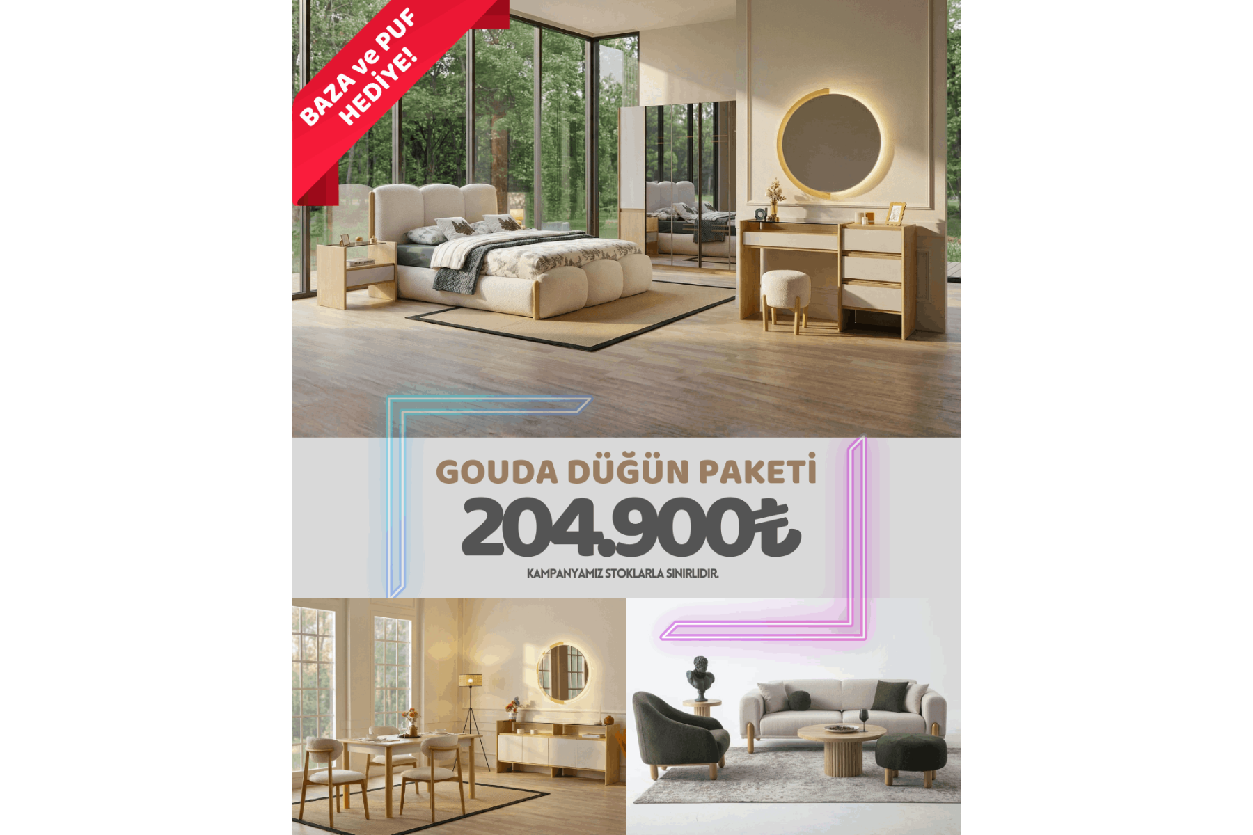 GOUDA DÜĞÜN PAKETİ