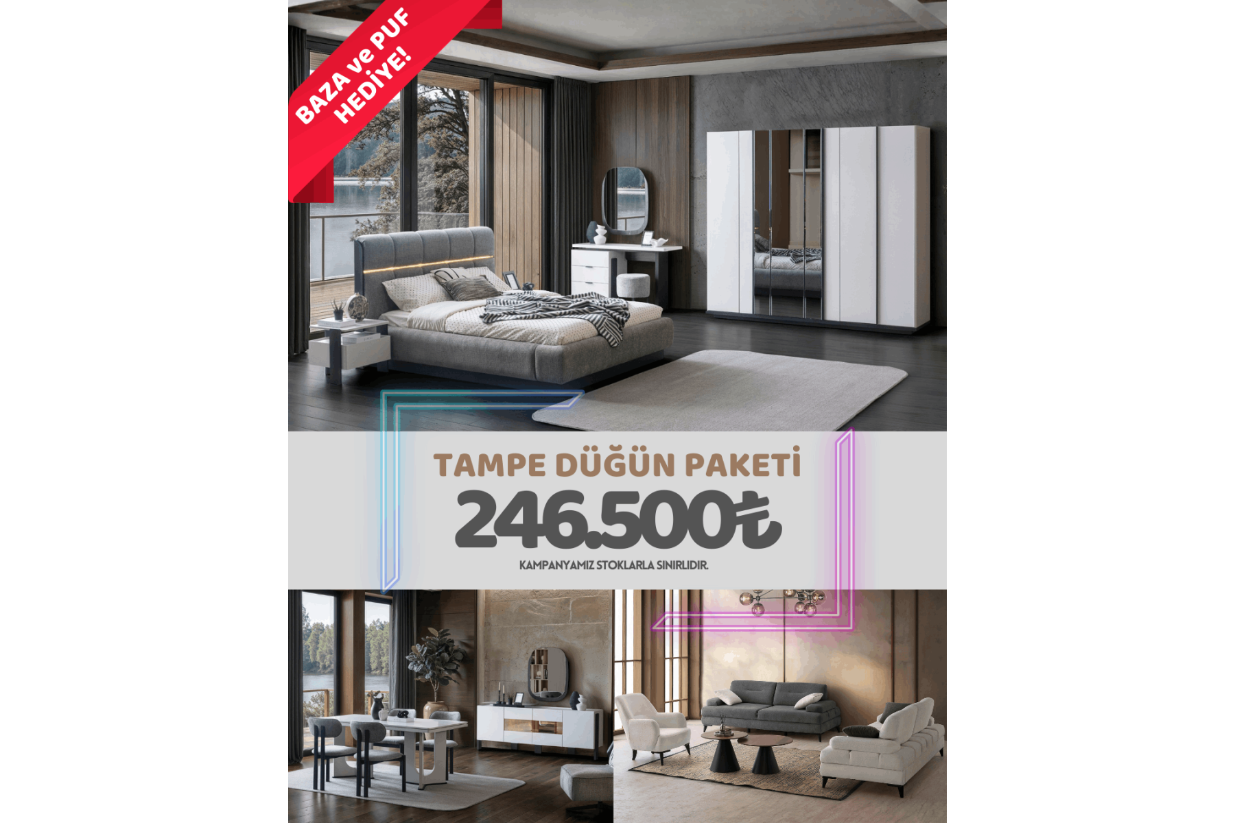 TAMPE DÜĞÜN PAKETİ