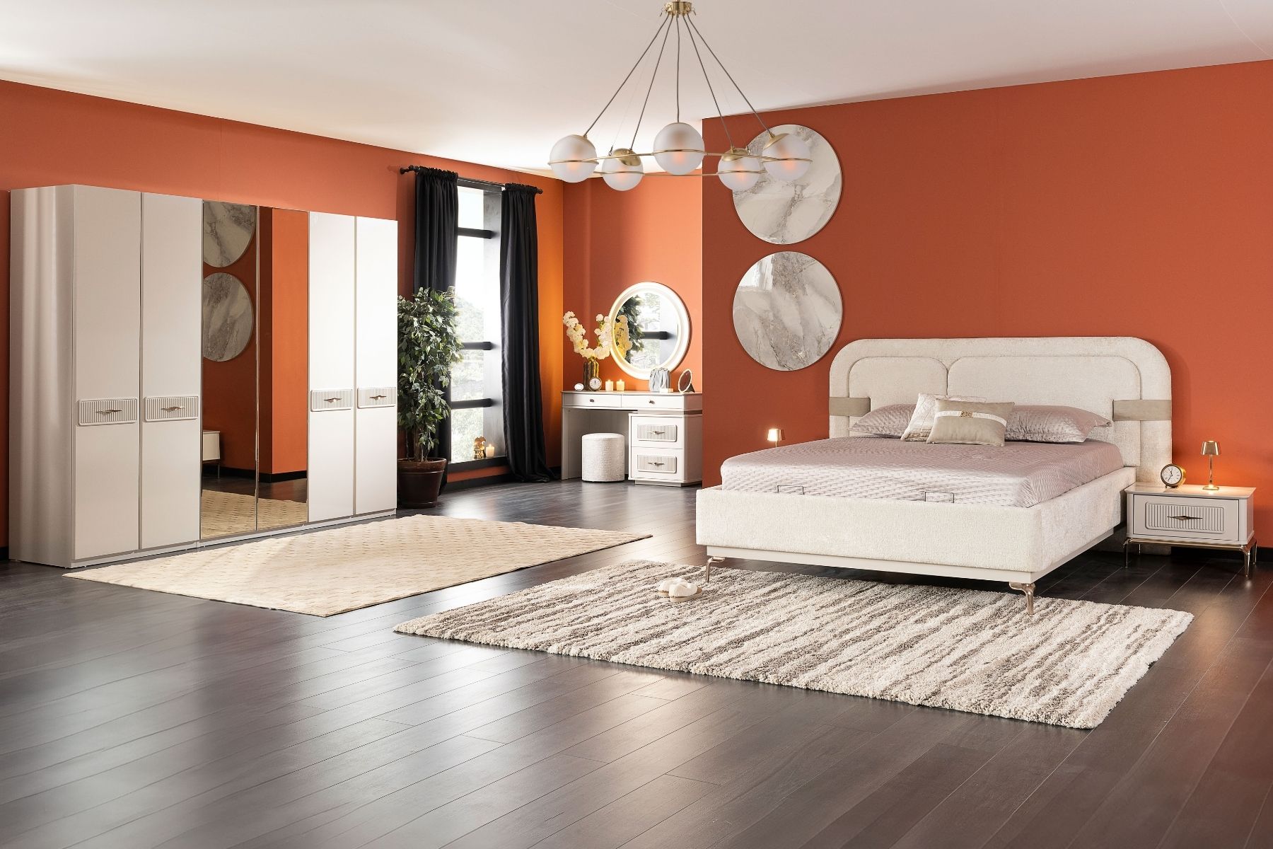 Boden 6 Kapılı Yatak Odası Takımı 