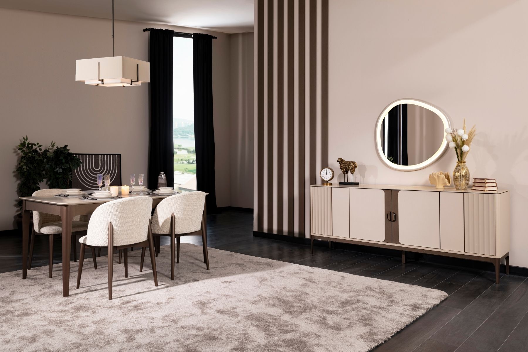 Visal Yemek Odası Takımı 