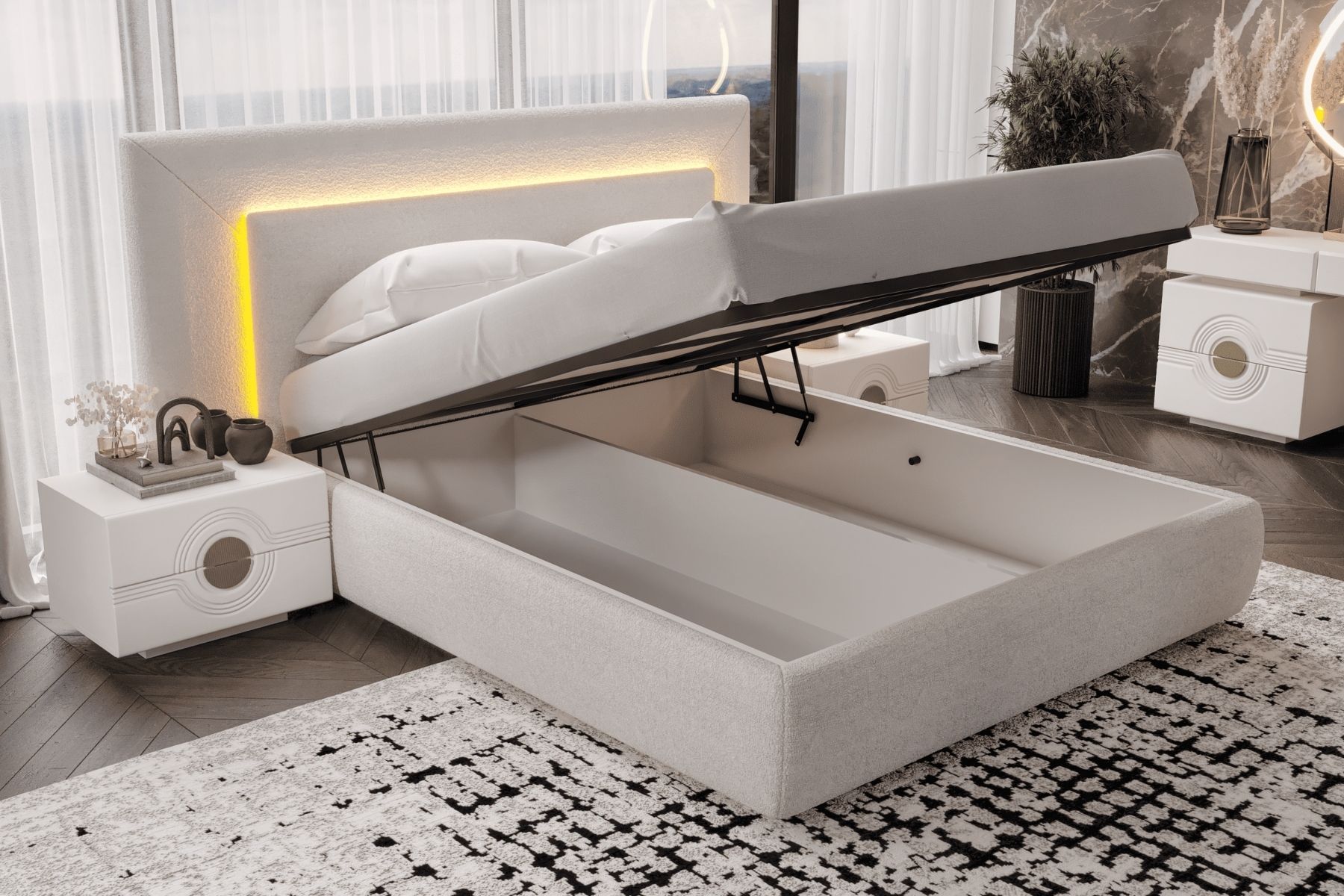 Avalon Bazalı Karyola 