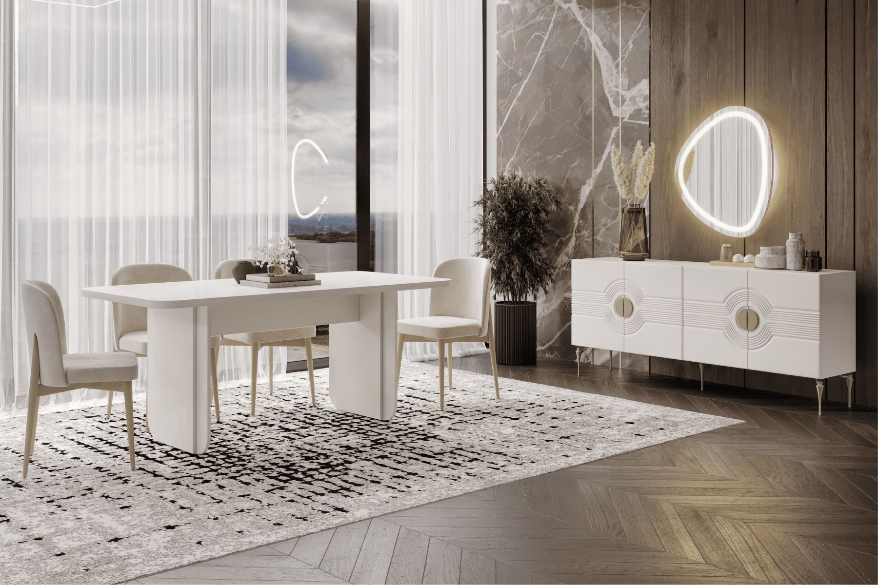 Avalon Yemek Odası Takımı
