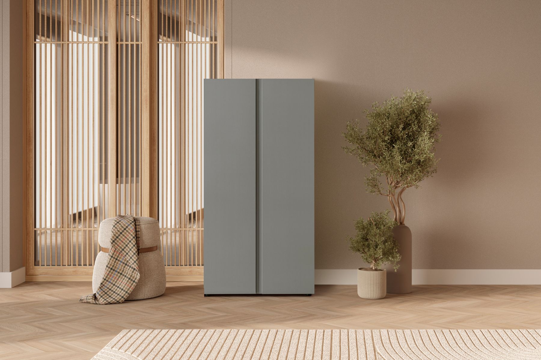 Bony Grey 2 Kapılı Gardırop Bony Grey 2 Kapılı Gardırop