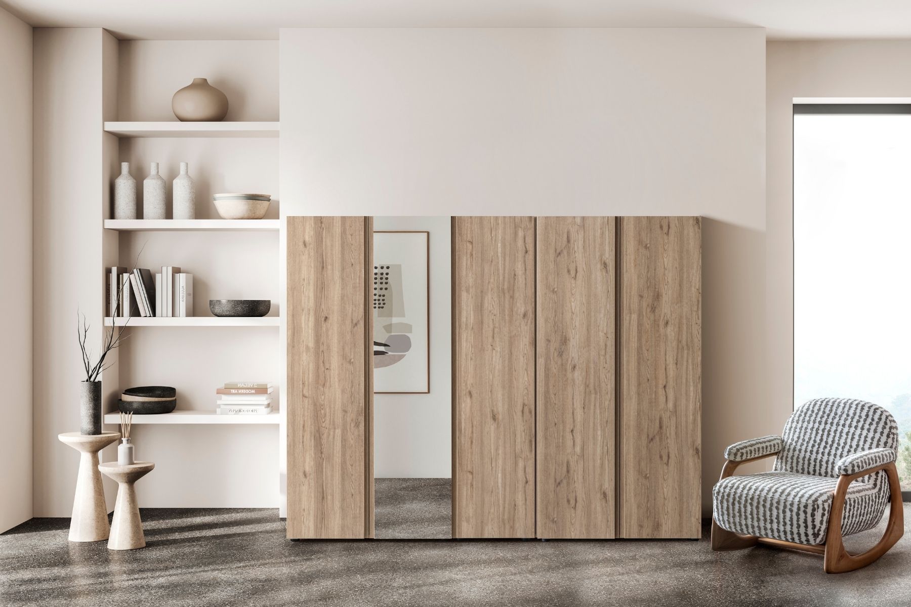 Bony Brown 5 Kapılı Gardırop Bony Brown 5 Kapılı Gardırop
