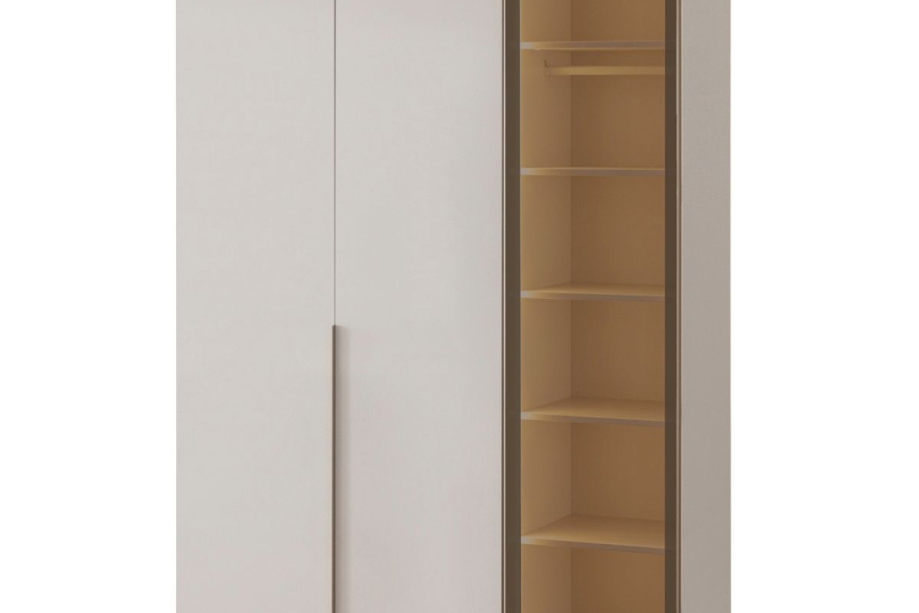 Lobby Sağ Reflekte 3 Kapılı Gardırop