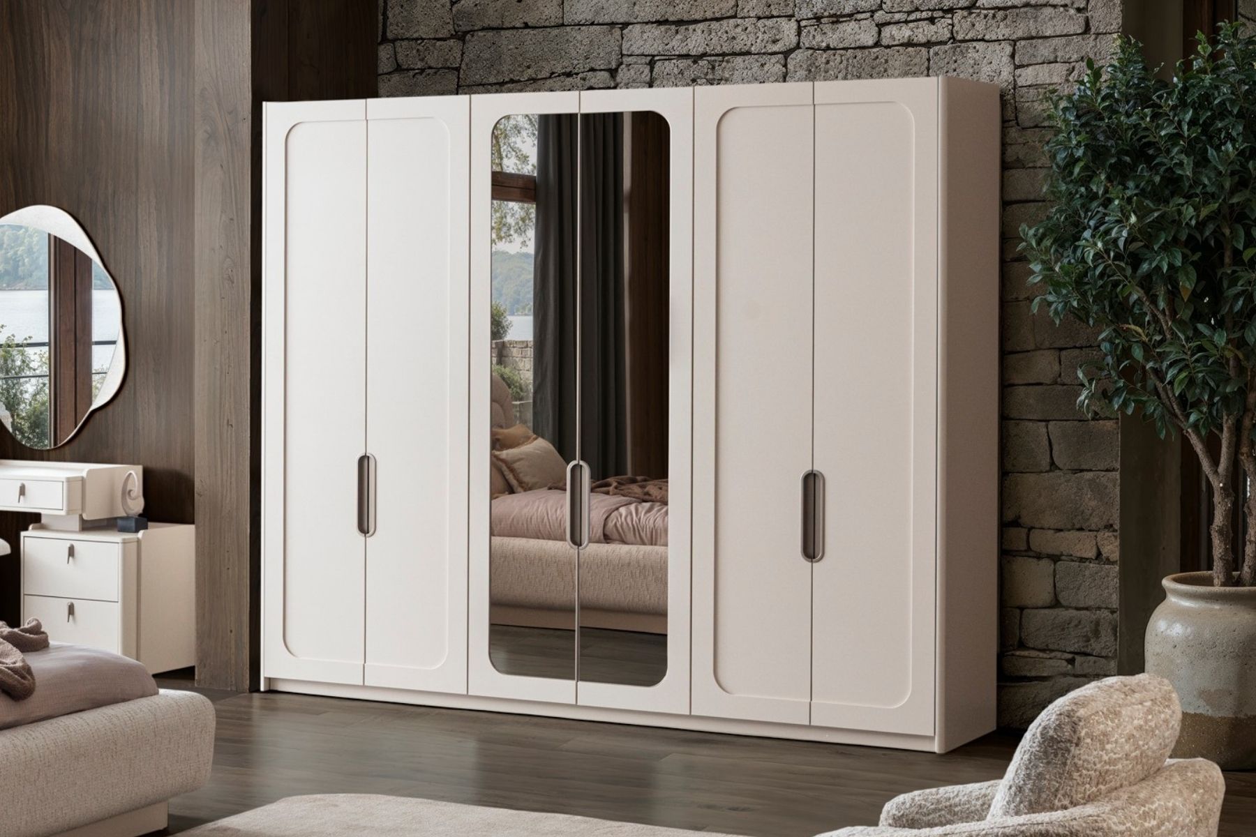 Savon 6 Kapılı Gardırop 