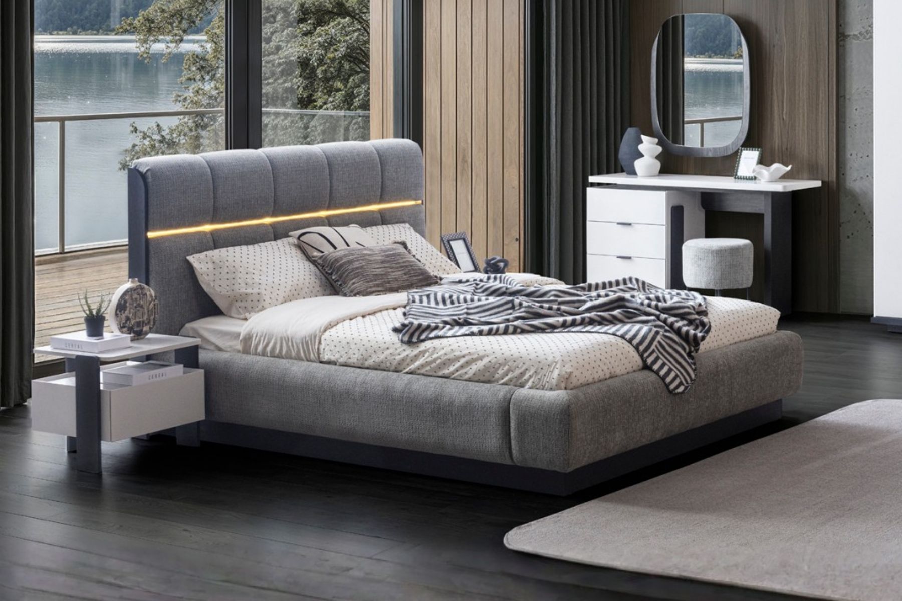 Tampe Bazalı Karyola 