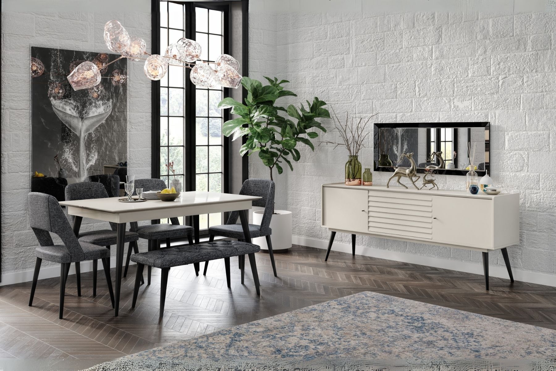 Cotta Beige Yemek Odası Takımı Cotta Beige Yemek Odası Takımı