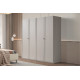 Mona Beige 4 Kapılı Gardırop Mona Beige 4 Kapılı Gardırop