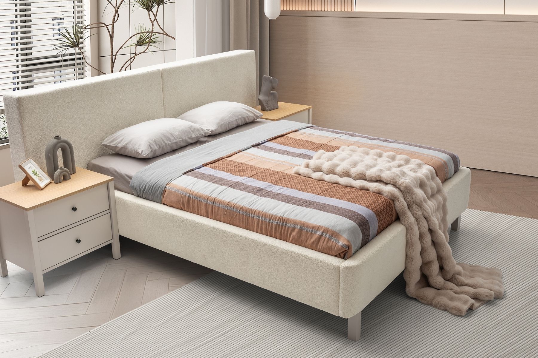 Mona Beige 6 Kapılı Yatak Odası Takımı Mona Beige 6 Kapılı Yatak Odası Takımı