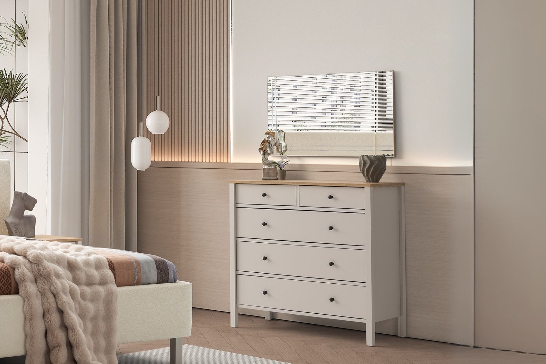 Mona Beige 6 Kapılı Yatak Odası Takımı Mona Beige 6 Kapılı Yatak Odası Takımı