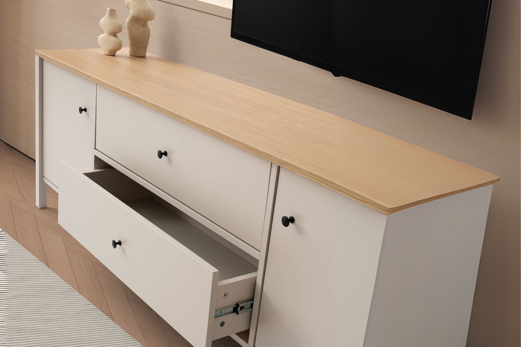 Mona Beige Tv Sehpası Mona Beige Tv Sehpası