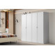 Mona White 4 Kapılı Gardırop Mona White 4 Kapılı Gardırop