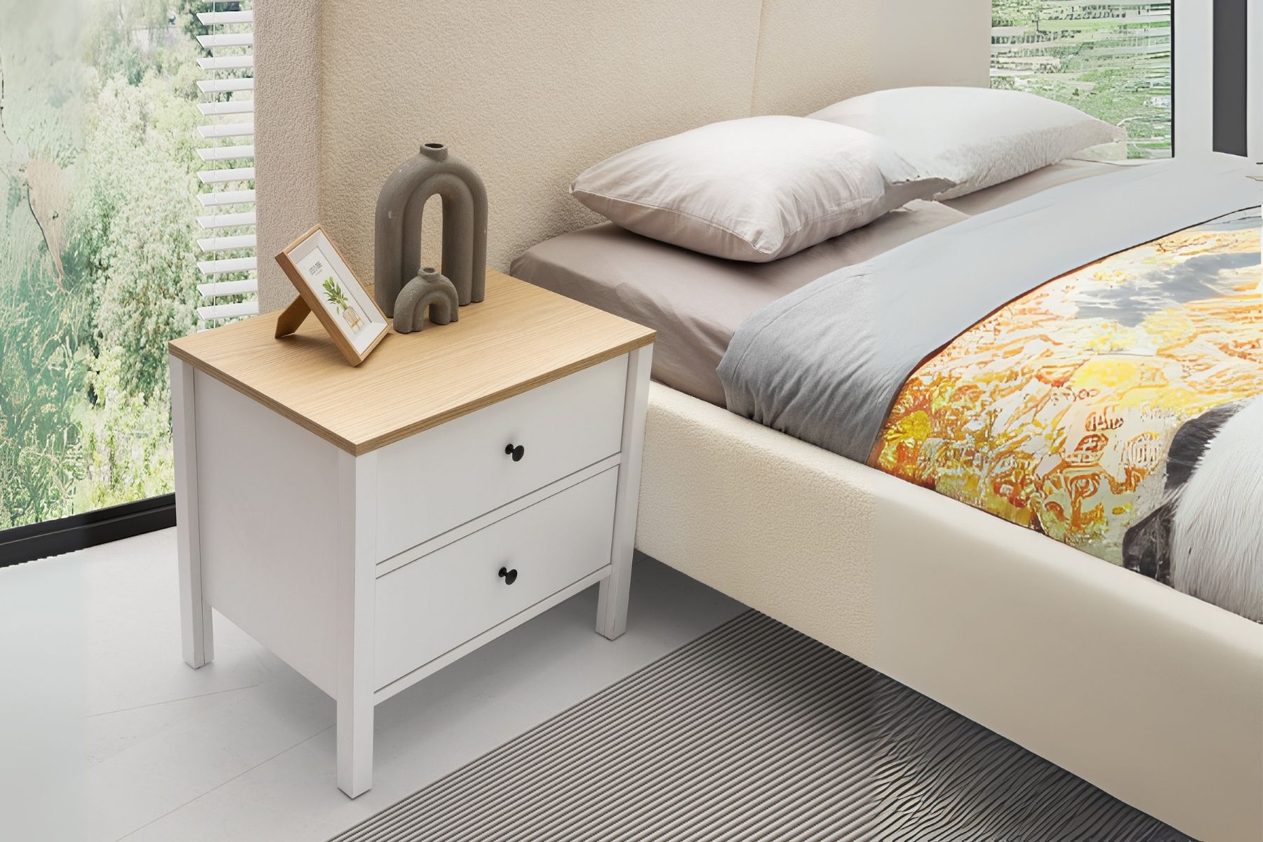 Mona White 5 Kapılı Yatak Odası Takımı Mona White 5 Kapılı Yatak Odası Takımı