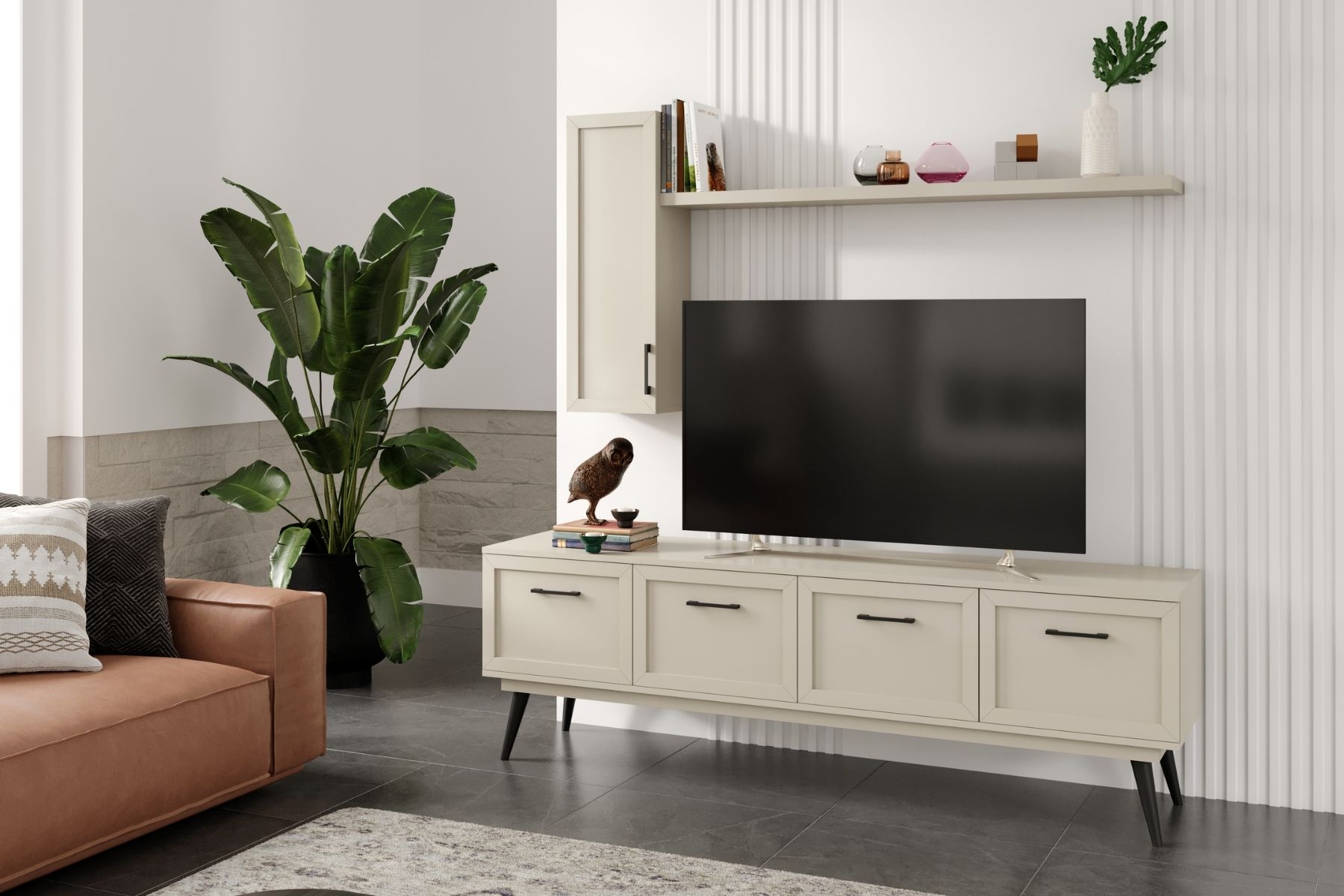 Pita Beige Tv Ünitesi Pita Beige Tv Ünitesi