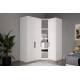 Pita White 4 Kapılı Köşe Gardırop Pita White 4 Kapılı Köşe Gardırop