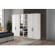 Pita White 6 Kapılı Gardırop Pita White 6 Kapılı Gardırop