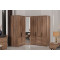 Rent Brown 6 Kapılı Köşe Gardırop