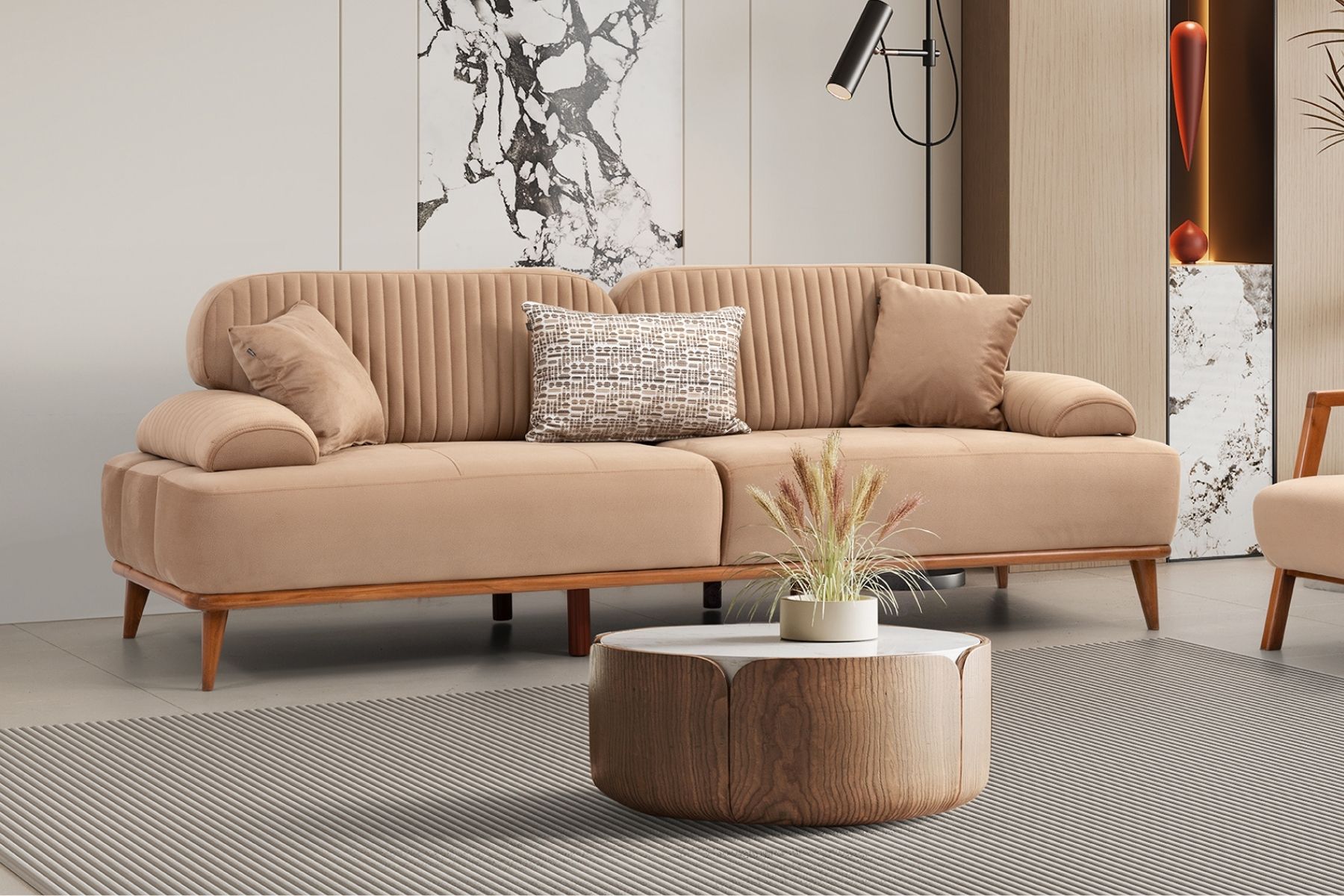 Terra Soft Brown Kanepe 