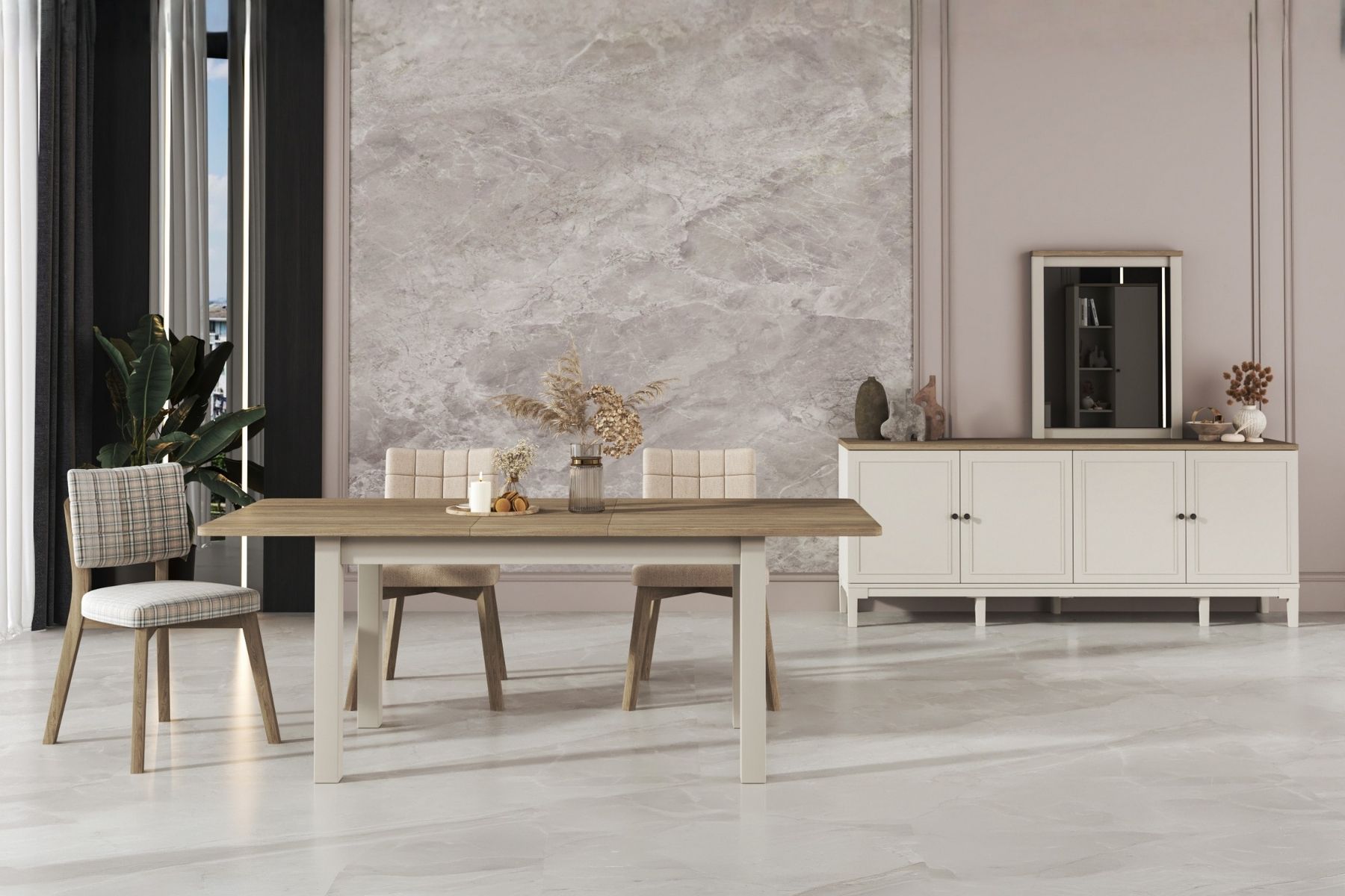 Felix Classic Yemek Odası Takımı