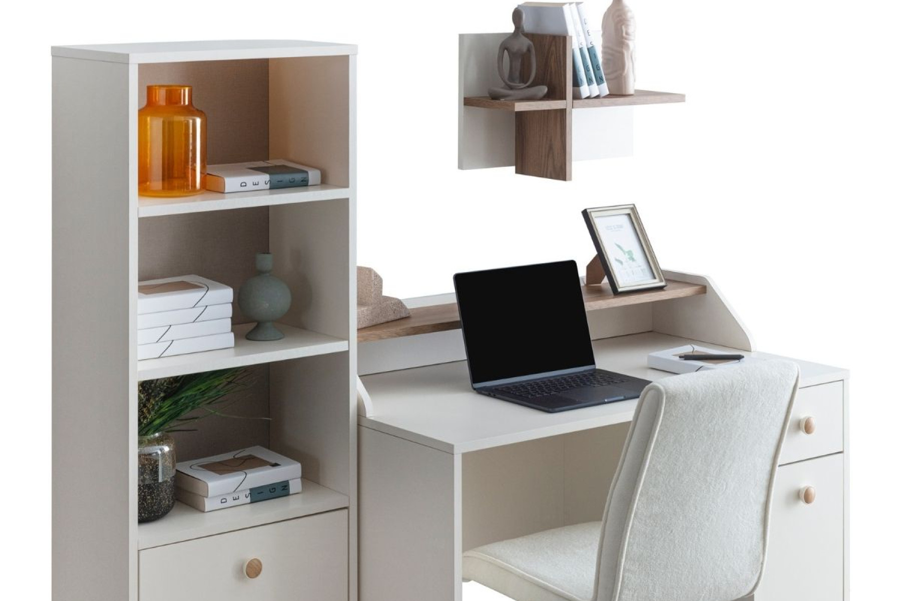 Loop Kitaplıklı Çalışma Masası Loop Kitaplıklı Çalışma Masası