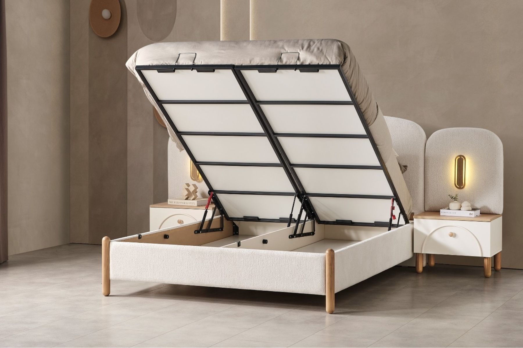 Hanko Reflekte Camlı Yatak Odası Takımı 