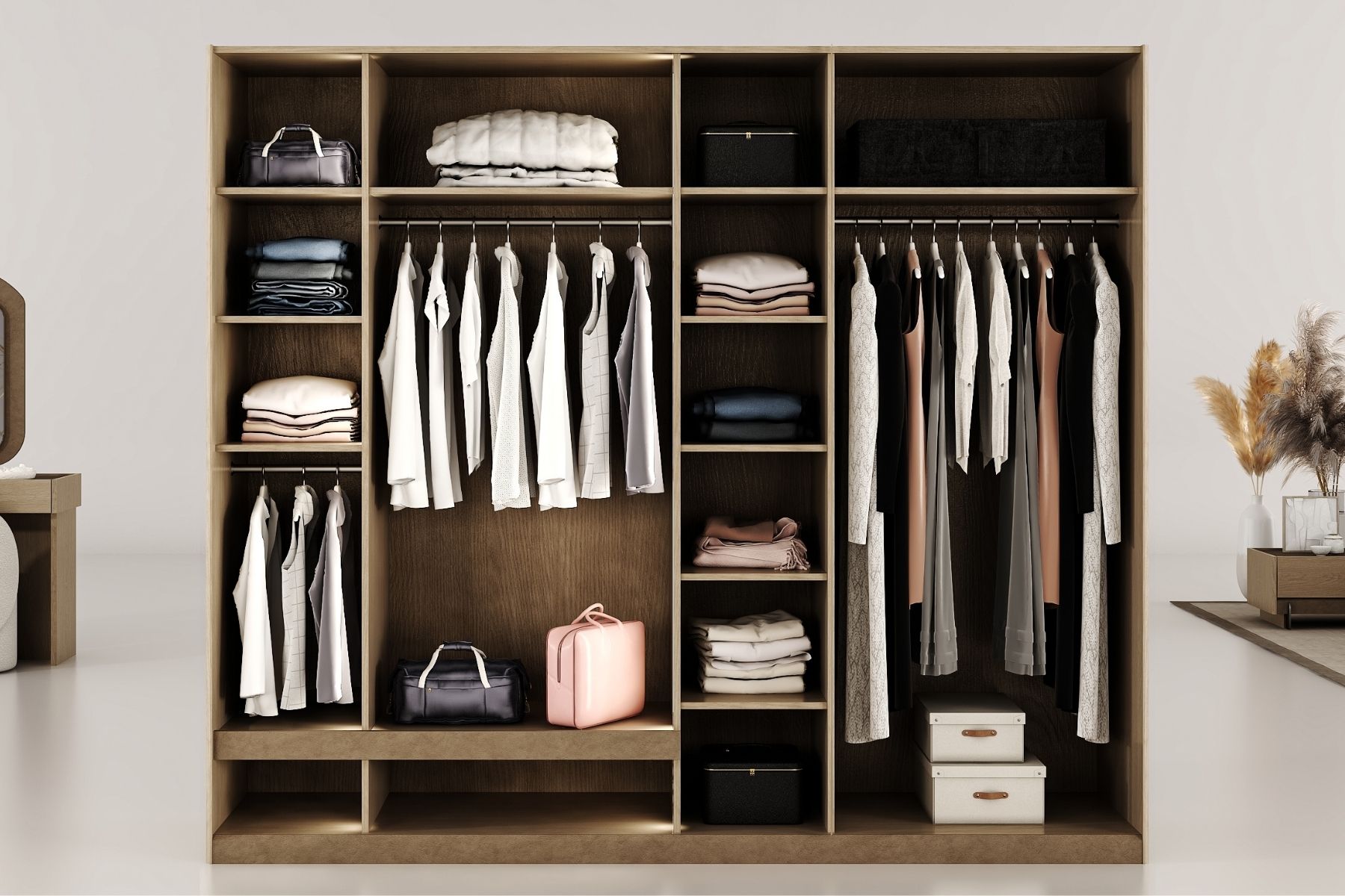 Hanko Reflekte Camlı Yatak Odası Takımı 