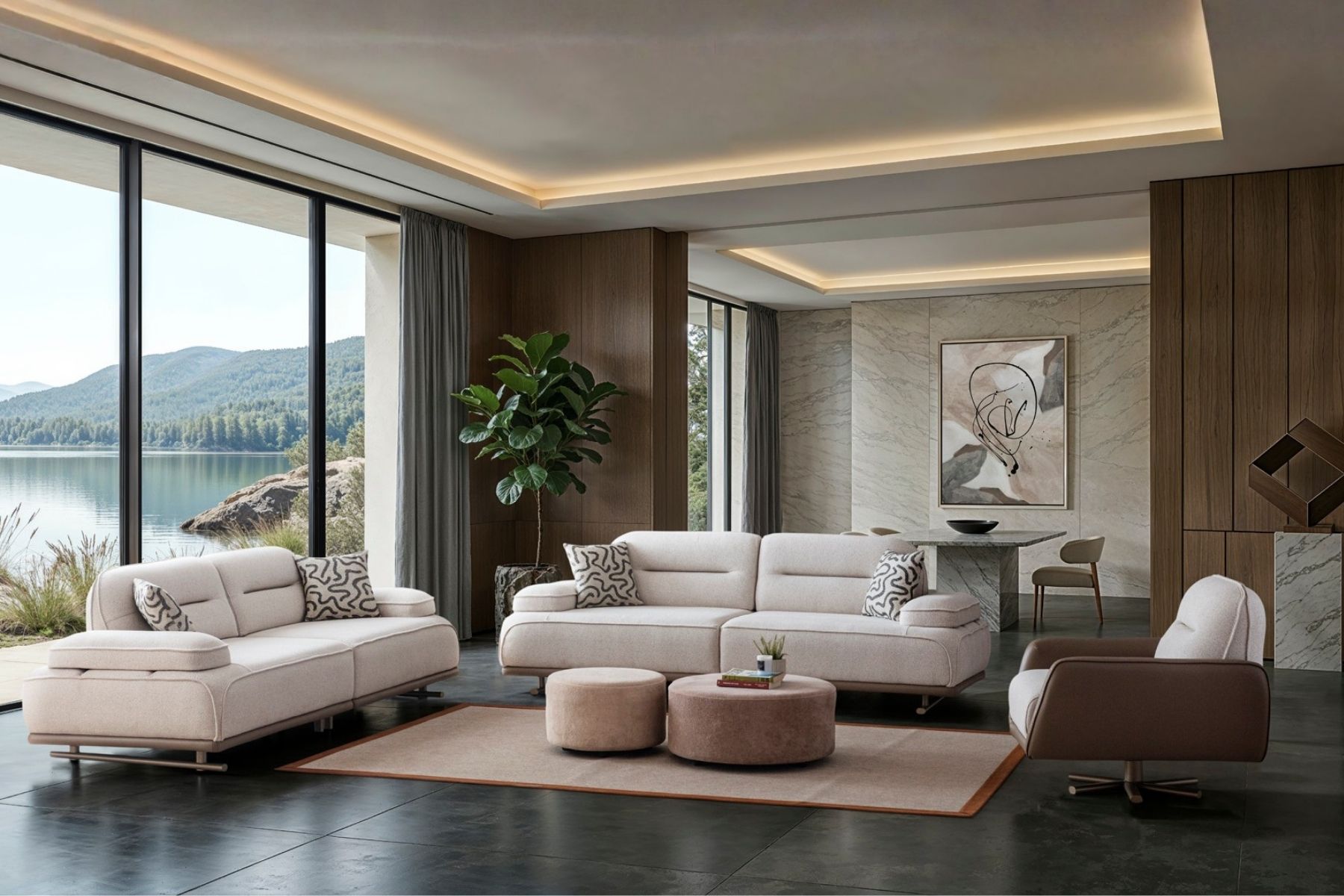 Marle Koltuk Takımı 