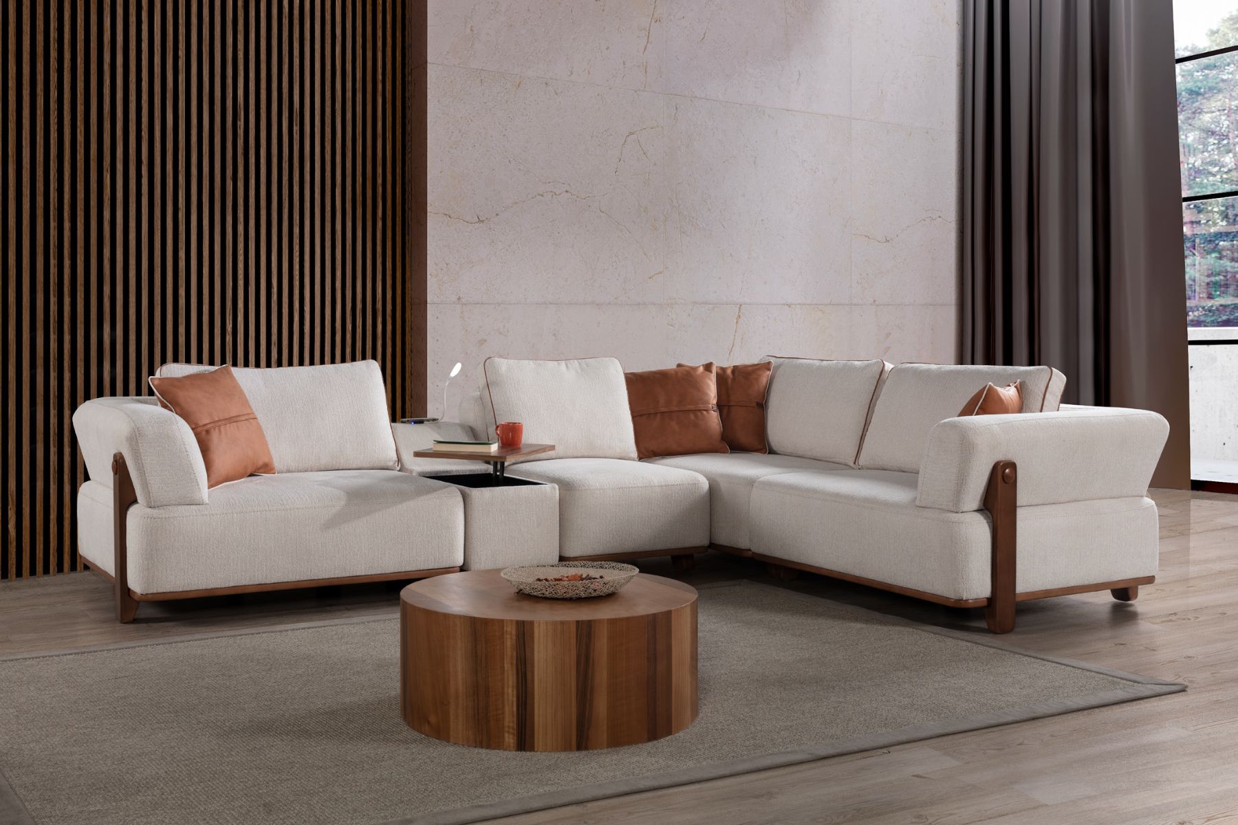 Marlo Soft Large Köşe Koltuk Takımı Marlo Soft Large Köşe Koltuk Takımı