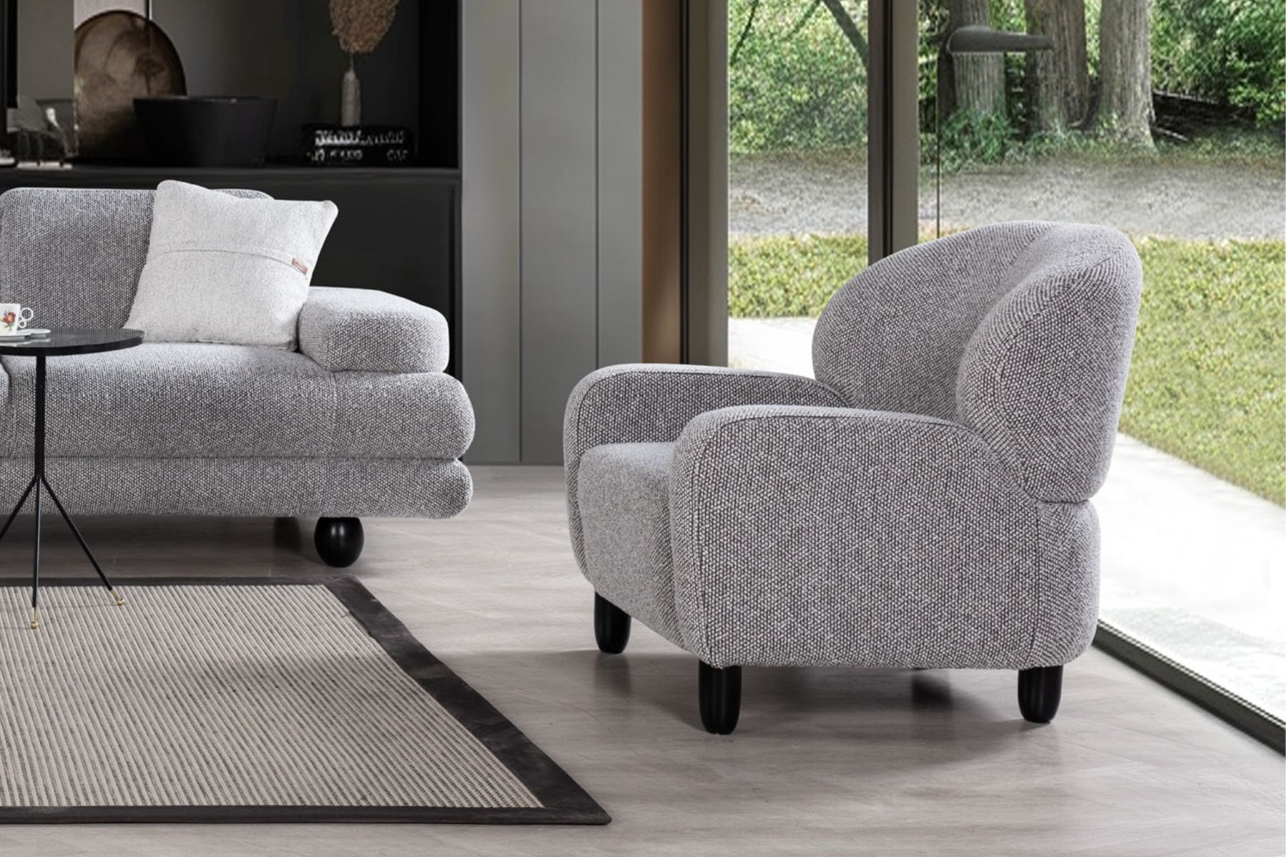 Arden Grey Berjer Arden Grey Berjer