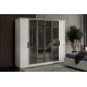Rias White Reflekte Camlı Gardırop Rias White Reflekte Camlı Gardırop
