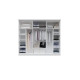 Rias White Reflekte Camlı Gardırop Rias White Reflekte Camlı Gardırop