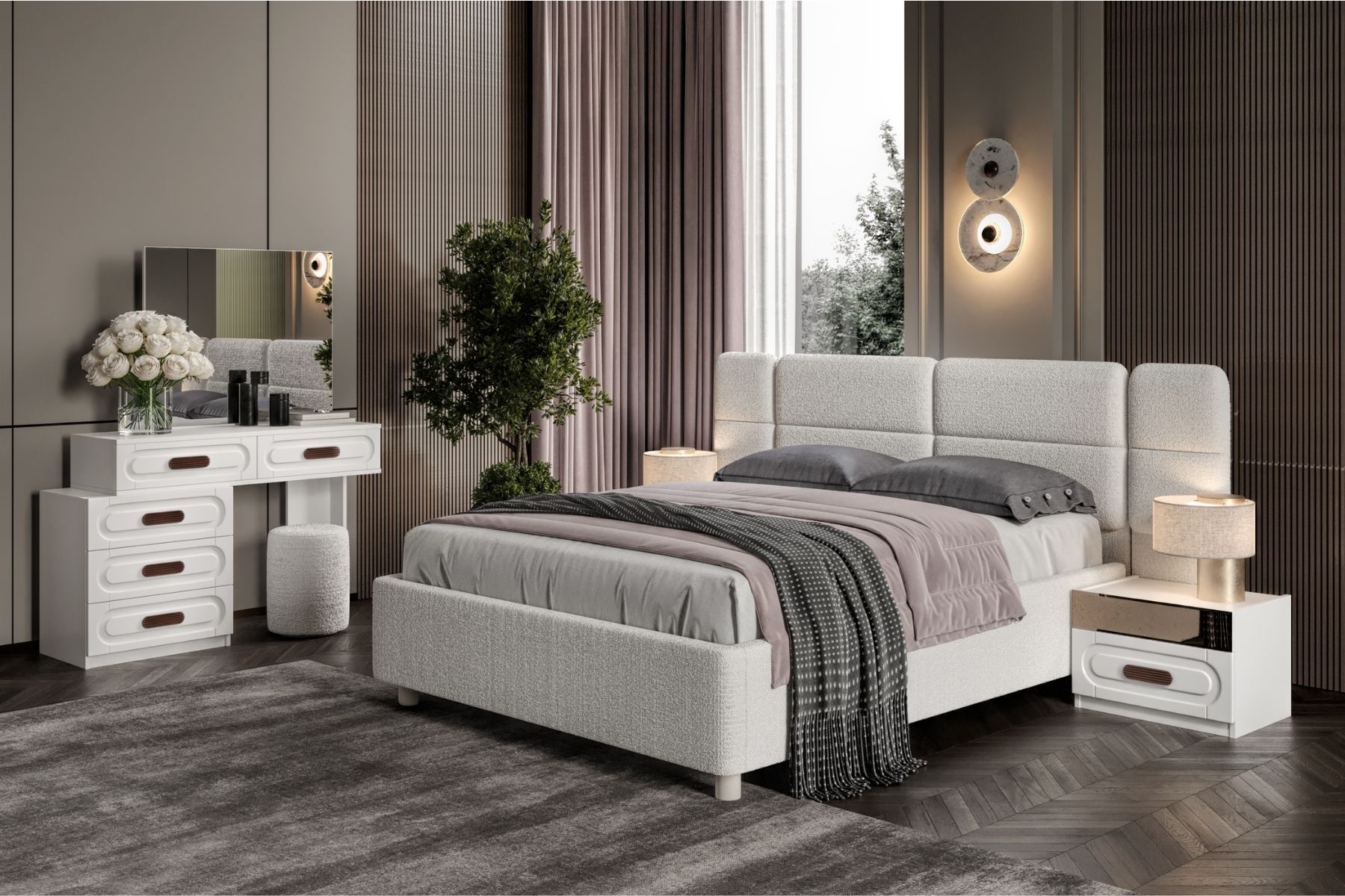Bond White Yatak Odası Takımı Bond White Yatak Odası Takımı