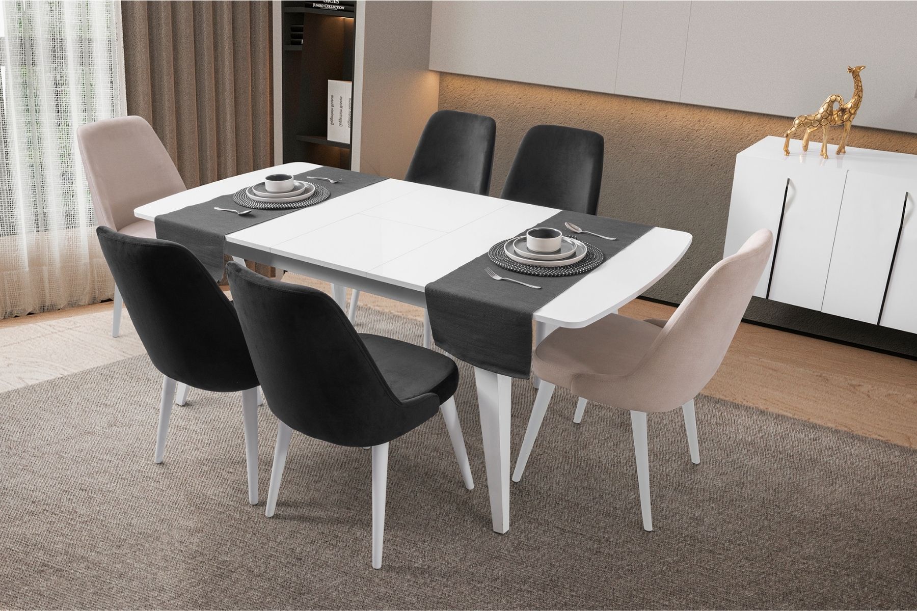 Linva Yemek Odası Takımı Linva Yemek Odası Takımı