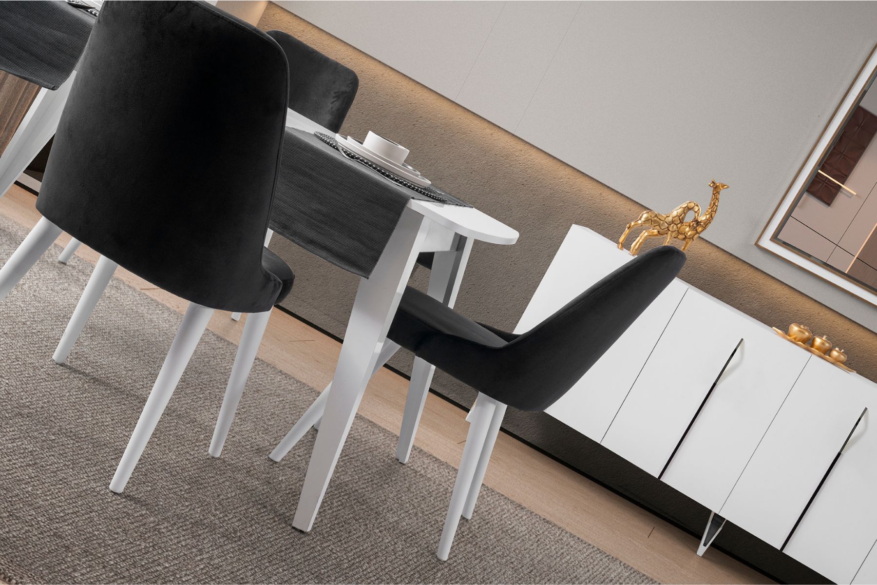 Linva Yemek Odası Takımı Linva Yemek Odası Takımı