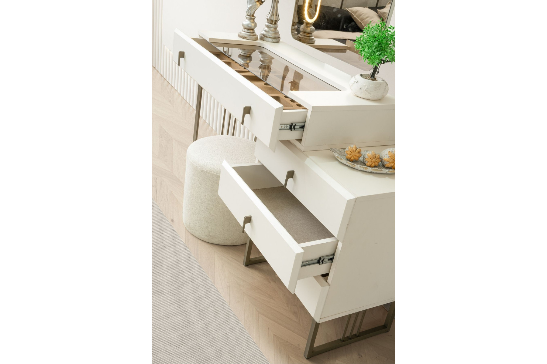 Luvre Köşe Yatak Odası Takımı 