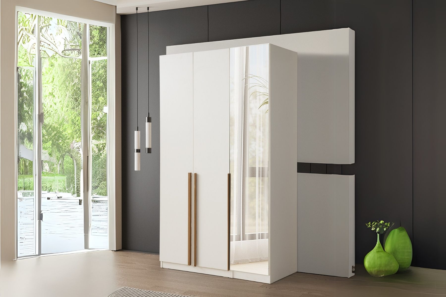 Ledya 3 Kapılı Gardırop Ledya 3 Kapılı Gardırop