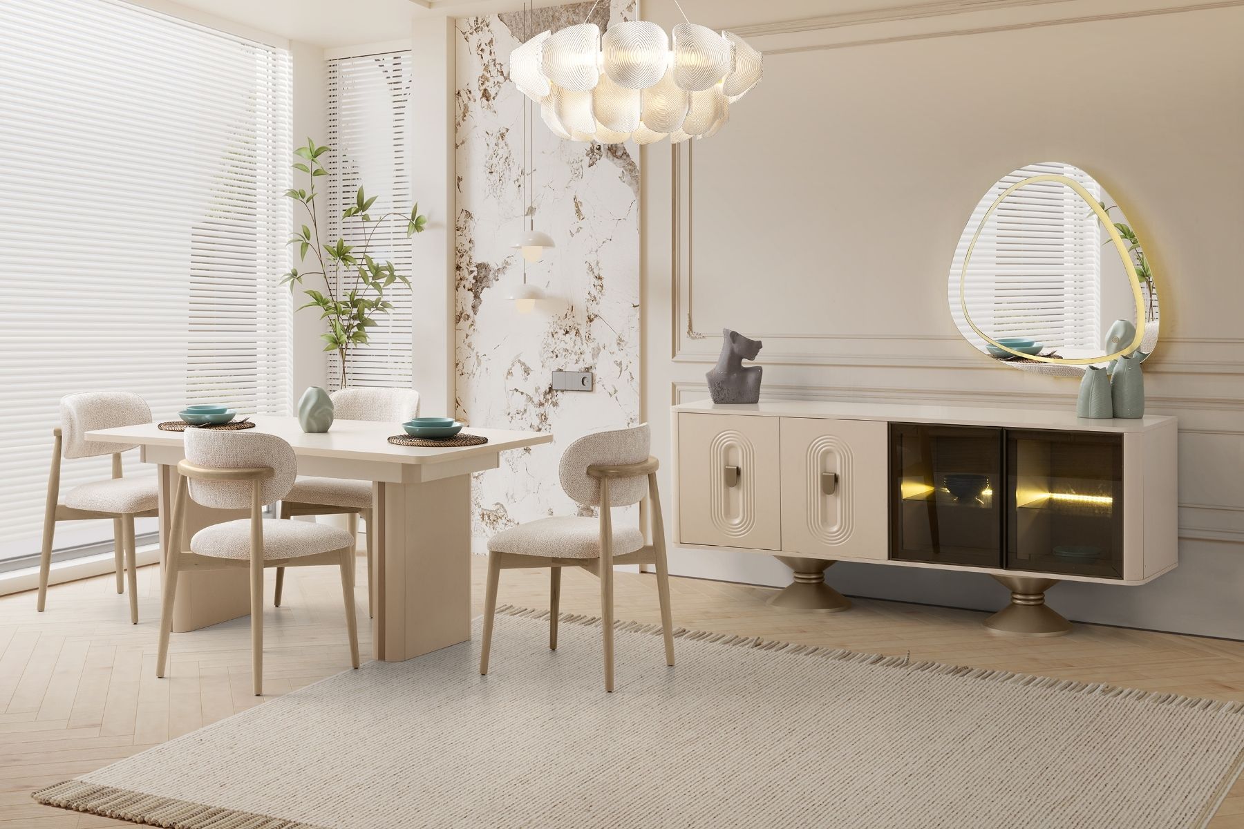 Falun Yemek Odası Takımı 