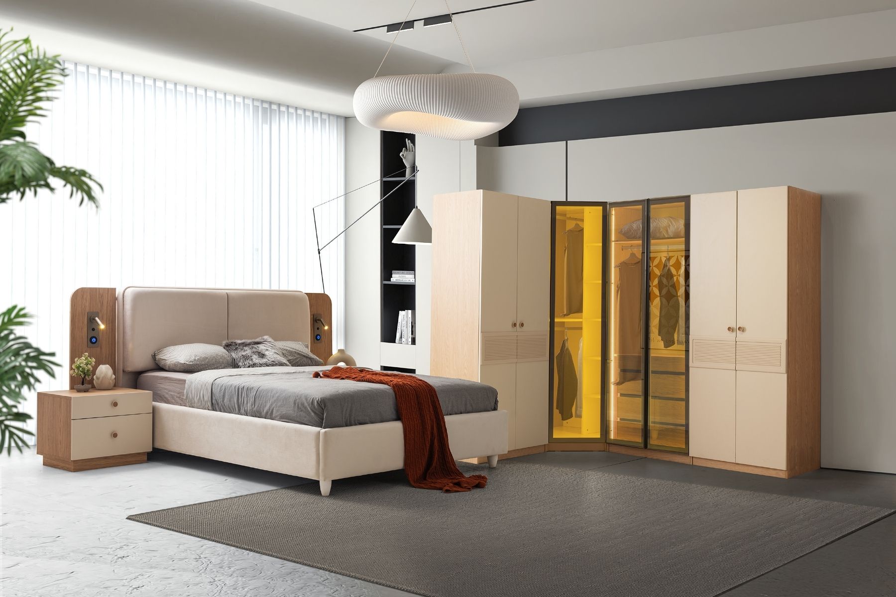 Lanis Köşe Yatak Odası Takımı