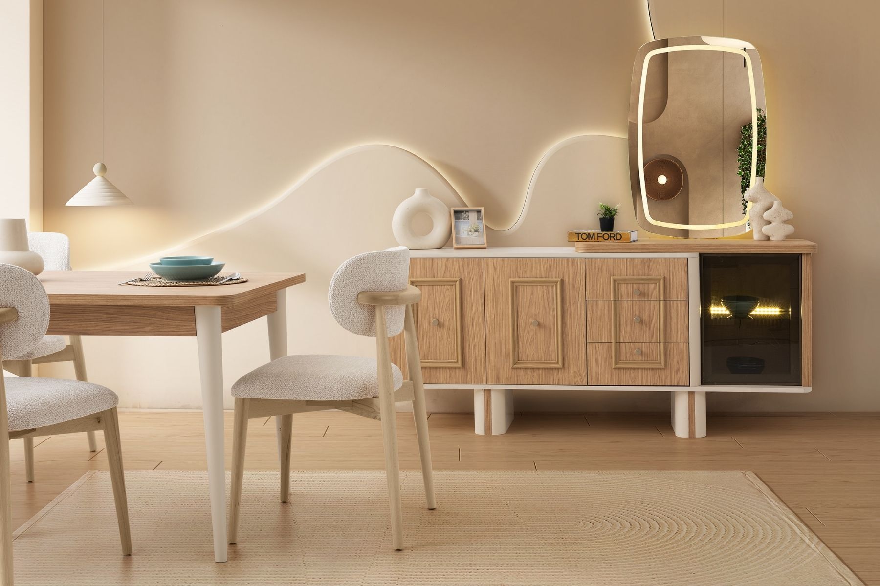 Merlin Yemek Odası Takımı 