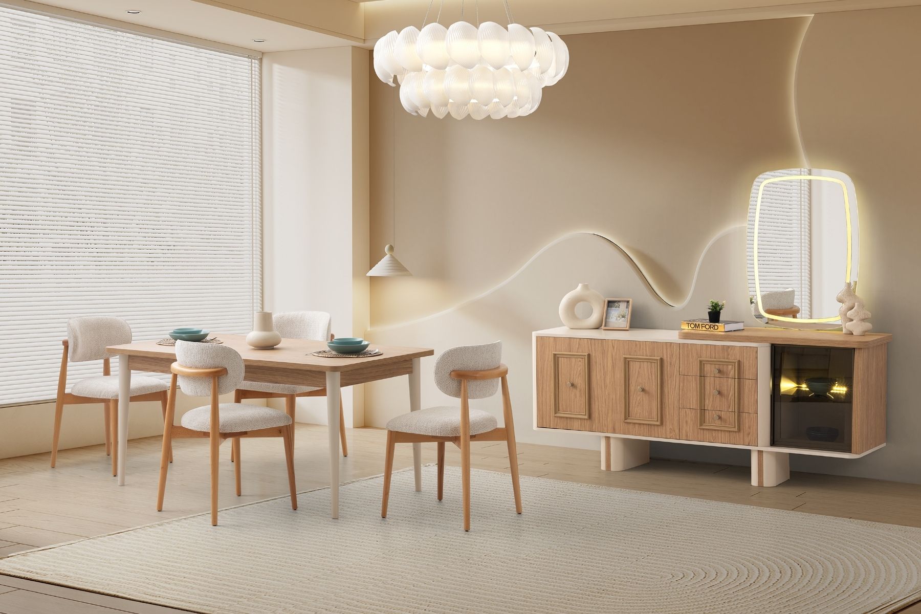 Merlin Yemek Odası Takımı 