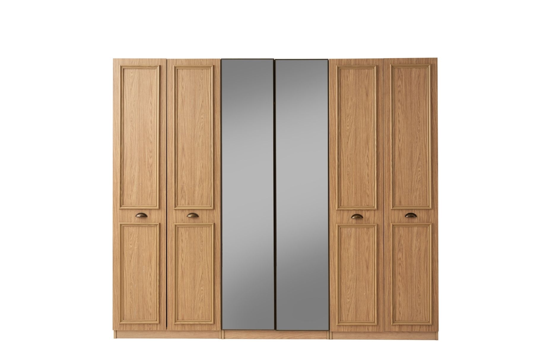 Merlin 6 Kapılı 2 Reflekte Camlı Yatak Odası Takımı 