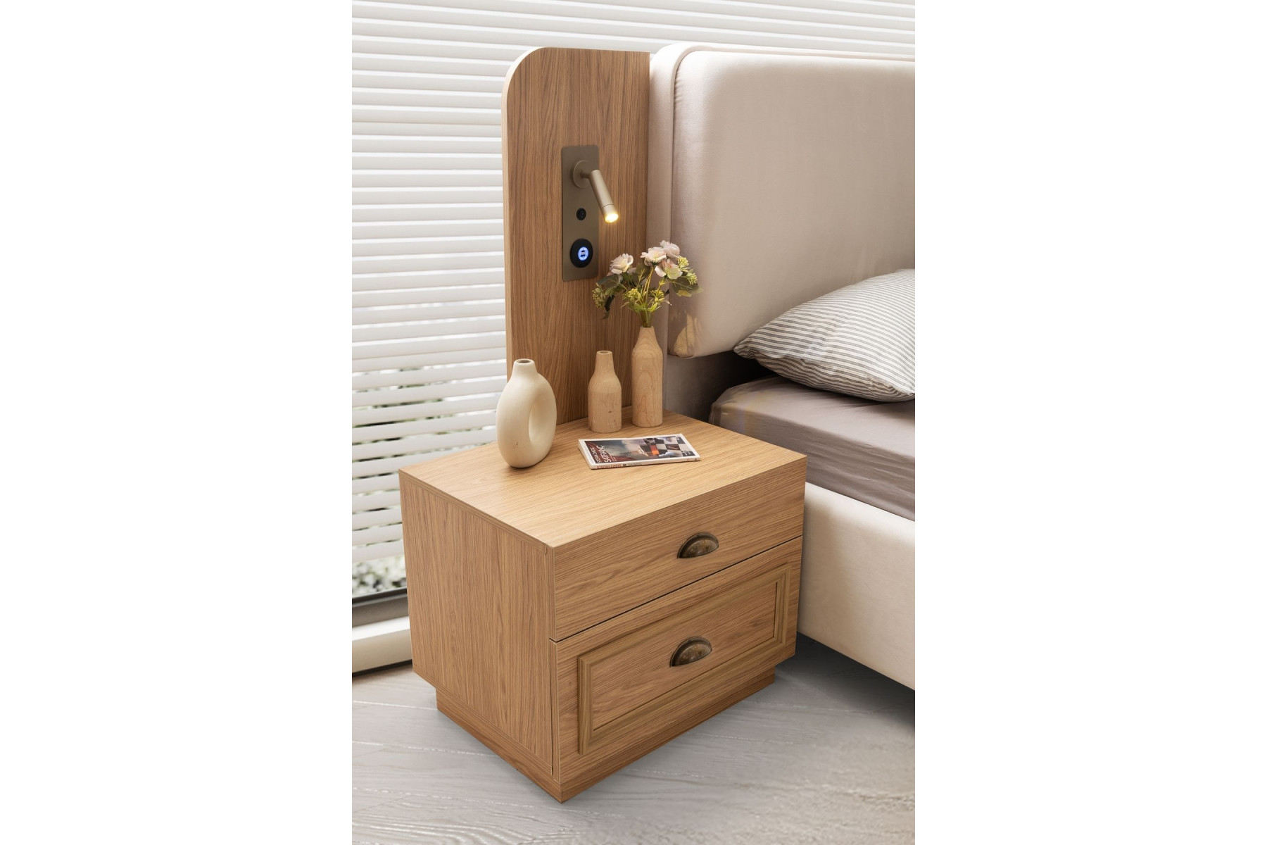 Merlin 6 Kapılı 2 Reflekte Camlı Yatak Odası Takımı 