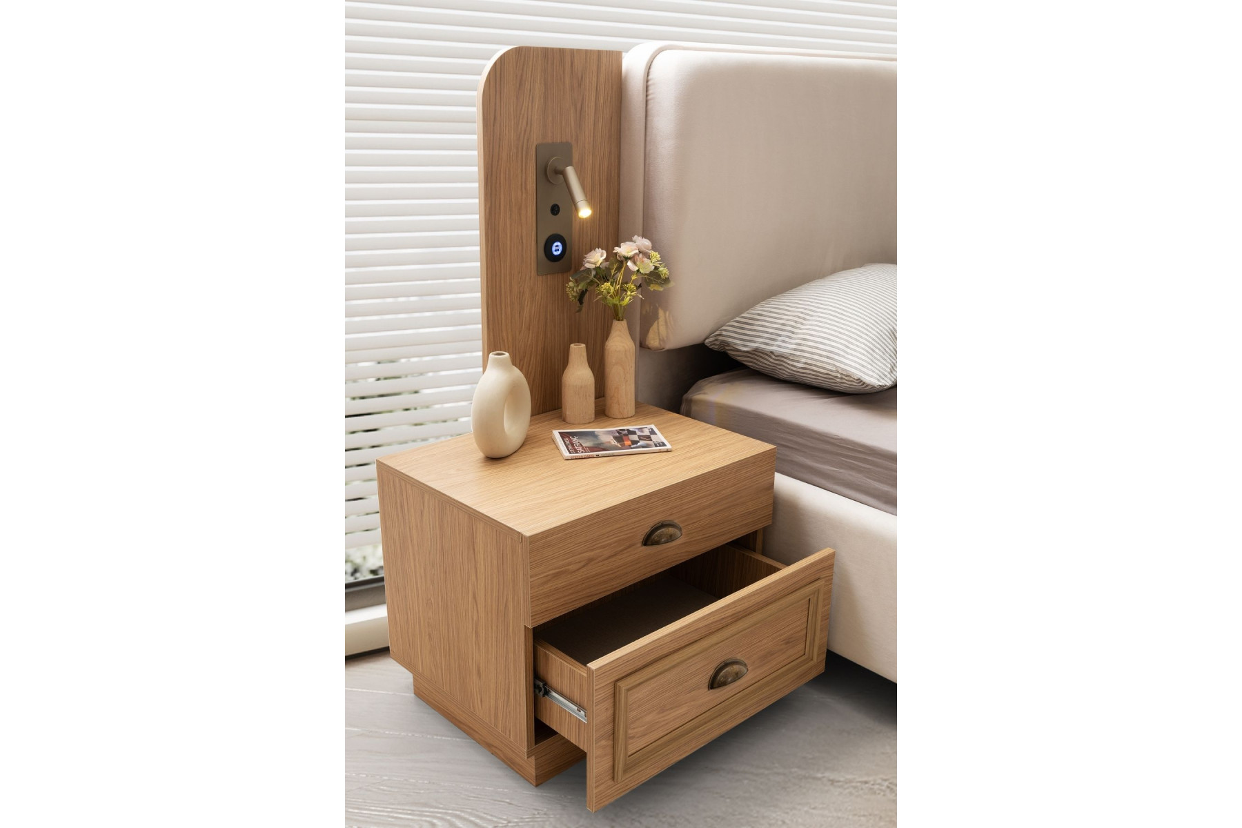 Merlin 6 Kapılı 2 Reflekte Camlı Yatak Odası Takımı 