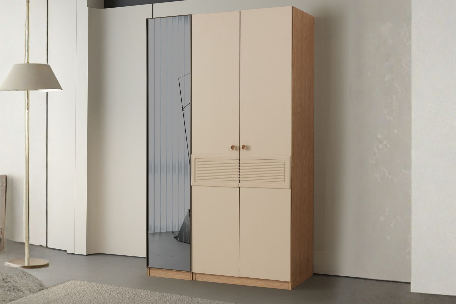 Lanis 3 Kapılı Gardırop 